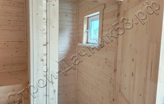 4 Каркасно-щитовой дом  Д-110, 7х6м, 84 М², Тверская область, Конаковский район, СНТ Ремонтник (8)